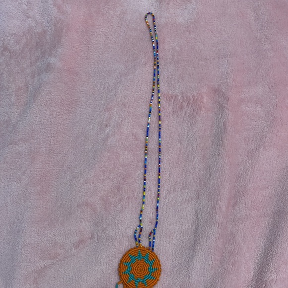 large Indian necklace - Picture 3 of 3
